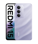 Redmi Redmi 15 5G 256 GB 8 GB RAM Purple 5G Smartphone | ريدمي Redmi 15 5G 256 جيجابايت رام 8 جيجابايت لون Purple شبكة 5G