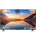 Xiaomi TV 32 inch in Black - A 32 2025 | تلفزيون (شاشة) شاومي 32 بوصة باللون أسود - A 32 2025