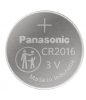 بطارية عملة ليثيوم باناسونيك، 3 فولت، CR2016 - فضي