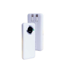 Recci RPB-P16 Power Bank, 10000mAh, 3 Ports - White