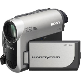 Sony DCR-HC38E mini-DV Camcorder PAL Kit - Silver
